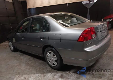 2005 Honda Civic Vp from USA, damaged, VIN 1HGES16355L015849